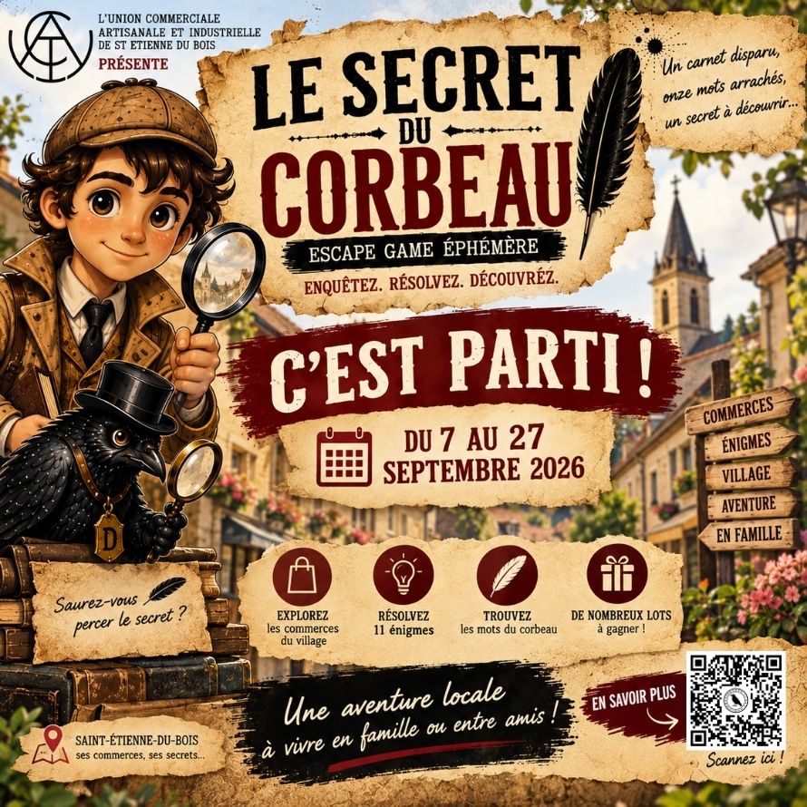 Le Secret du Corbeau - Saint-Étienne-du-Bois 2026