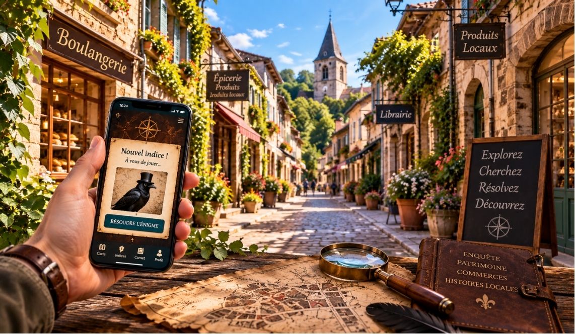 Jeu de ville et parcours ludique Mega Puzzle