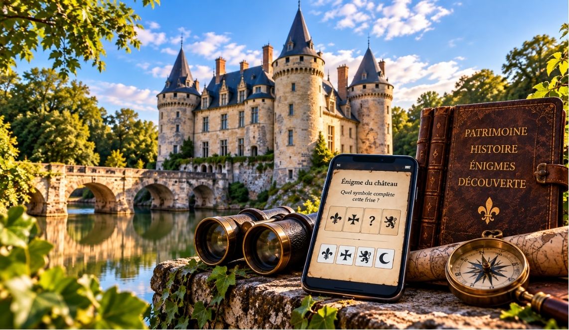 Parcours touristique et patrimoine Mega Puzzle
