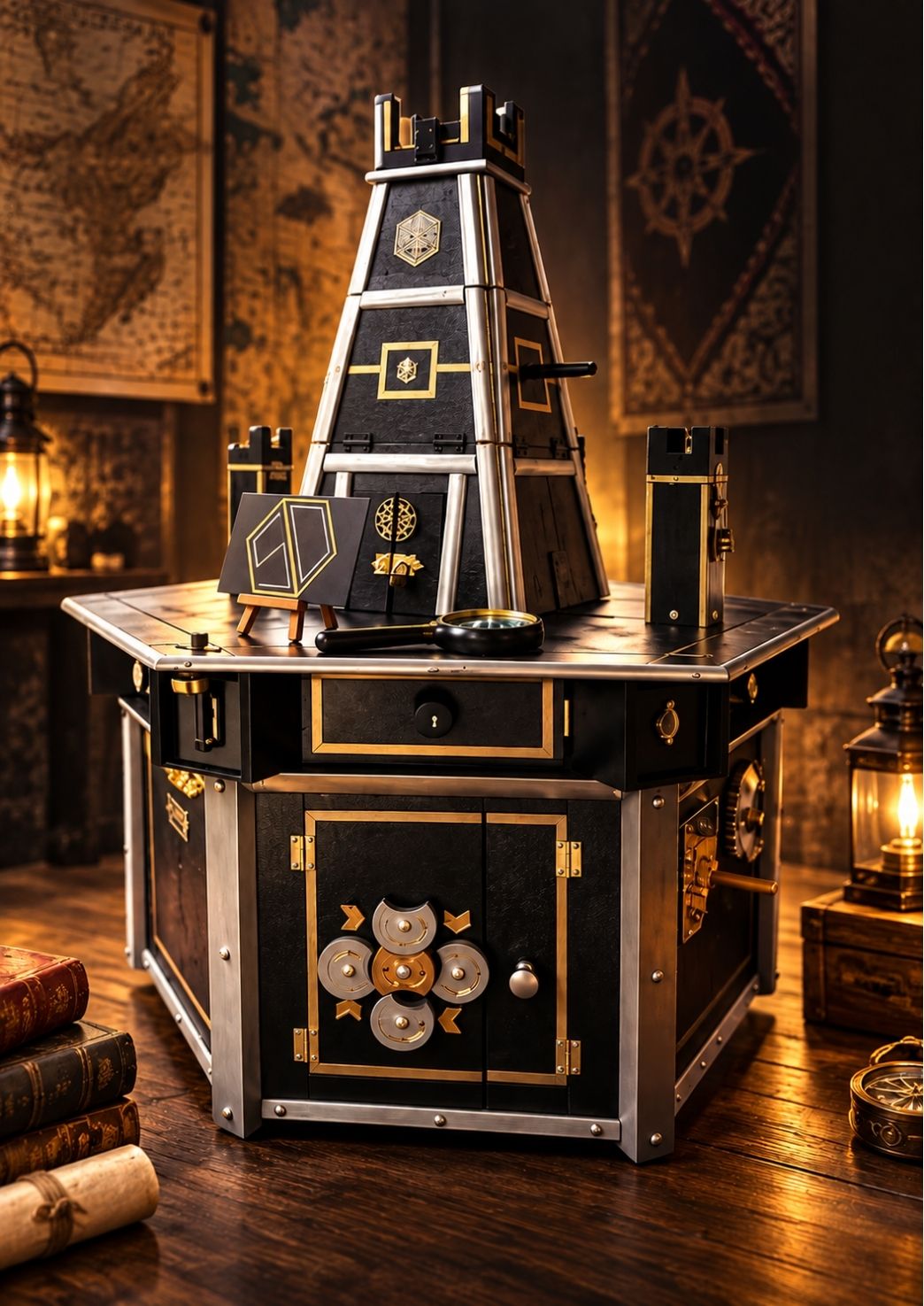 Création de mécanisme et mobilier ludique Mega Puzzle